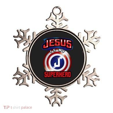 Jesus Is My Superhero Cute Powerful Christian Gift Ornament