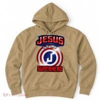 Jesus Is My Superhero Cute Powerful Christian Gift Hoodie thumb 0