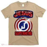 Jesus Is My Superhero Cute Powerful Christian Gift T-Shirt thumb 0