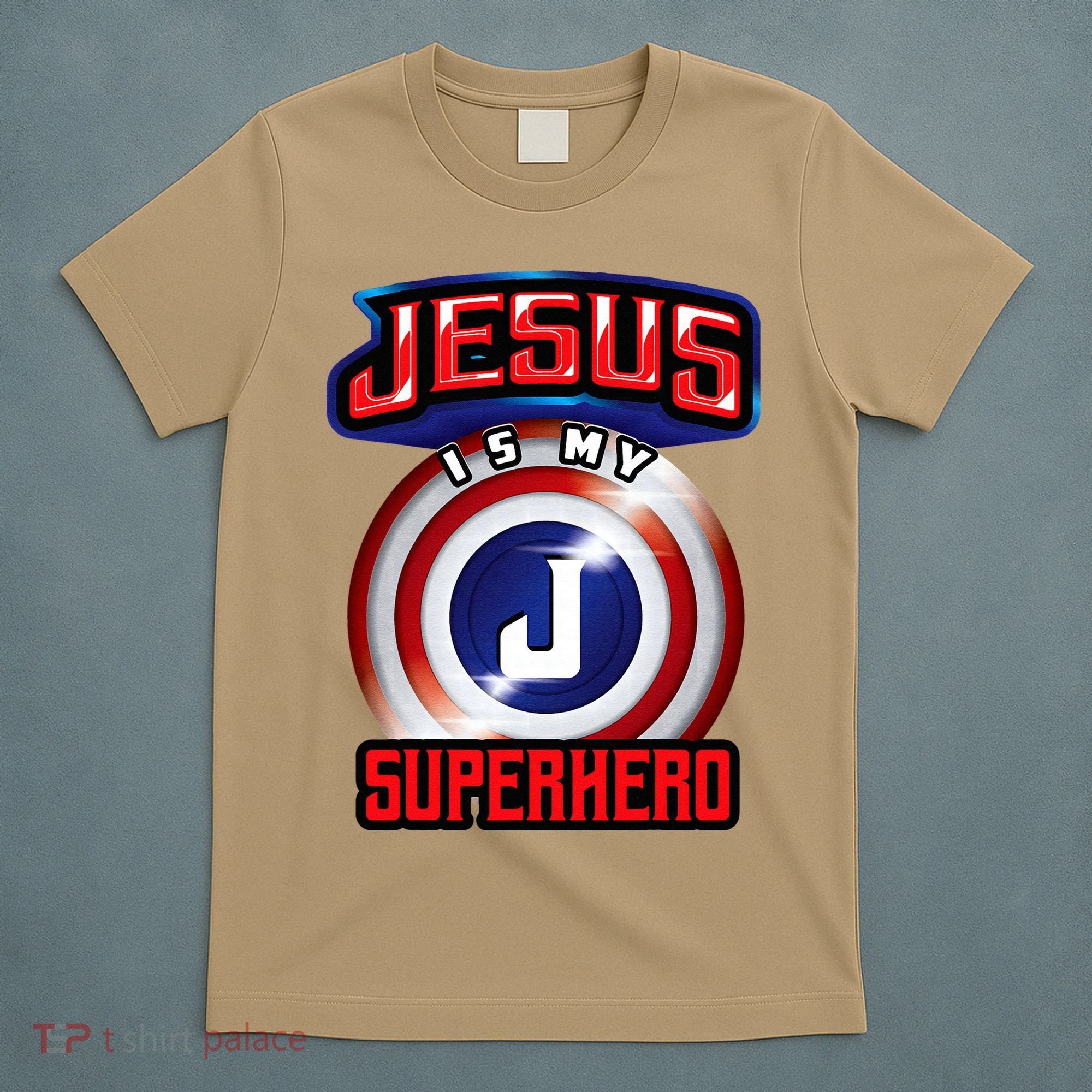 Jesus Is My Superhero Cute Powerful Christian Gift T-Shirt
