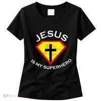 Jesus Is My Superhero Cute Powerful Christian Gift SUPER Women's T-Shirt thumb 0