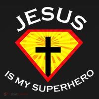 Jesus Is My Superhero Cute Powerful Christian Gift SUPER Women's T-Shirt thumb 6
