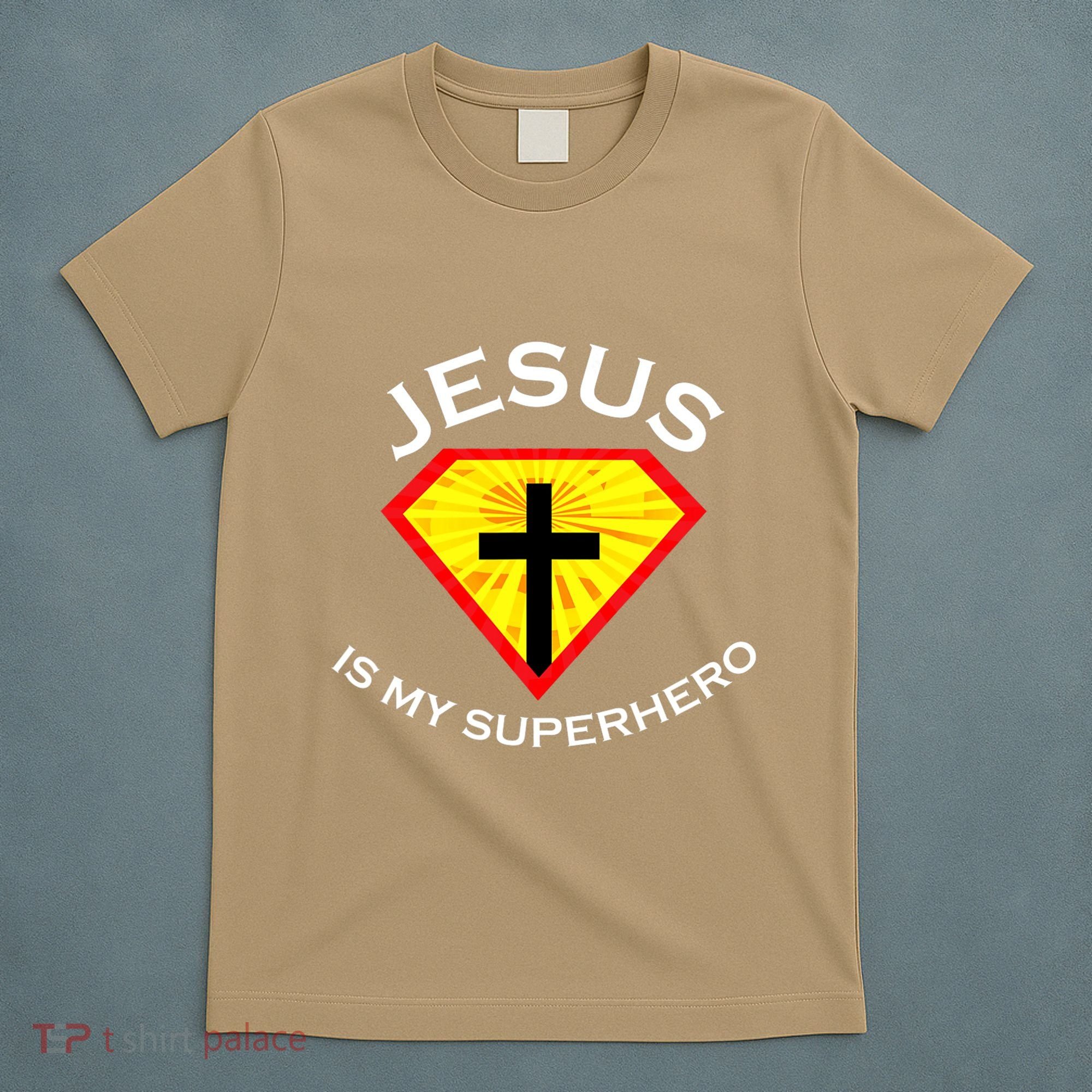 Jesus Is My Superhero Cute Powerful Christian Gift SUPER T-Shirt