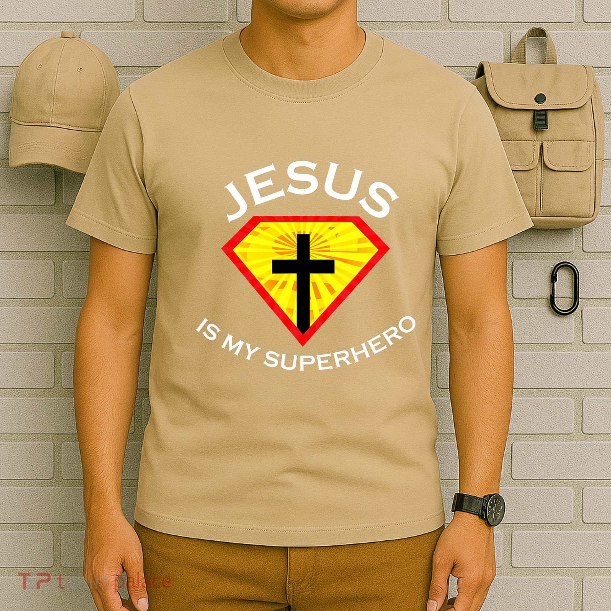 Jesus Is My Superhero Cute Powerful Christian Gift SUPER T-Shirt