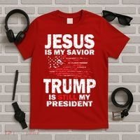 Jesus Is My Savior Trump Is Still My President T-Shirt thumb 5