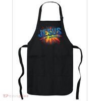 Jesus Is My Superhero Cute Powerful Christian Gift Comic Apron thumb 0