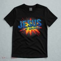 Jesus Is My Superhero Cute Powerful Christian Gift Comic T-Shirt thumb 5