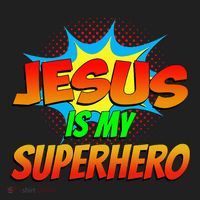 Jesus Is My Superhero Comic Book Christian Religious Easter Beanie thumb 2