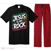 Jesus Is My Rock Biblical Christian Faith Pajama Set thumb 0