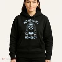 Jesus Is My Homeboy Funny Christian Hoodie thumb 5