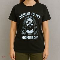 Jesus Is My Homeboy Funny Christian T-Shirt thumb 4