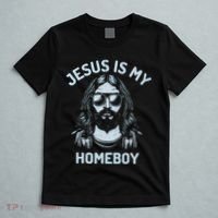 Jesus Is My Homeboy Funny Christian T-Shirt thumb 5