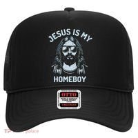 Jesus Is My Homeboy Funny Christian Hat thumb 0