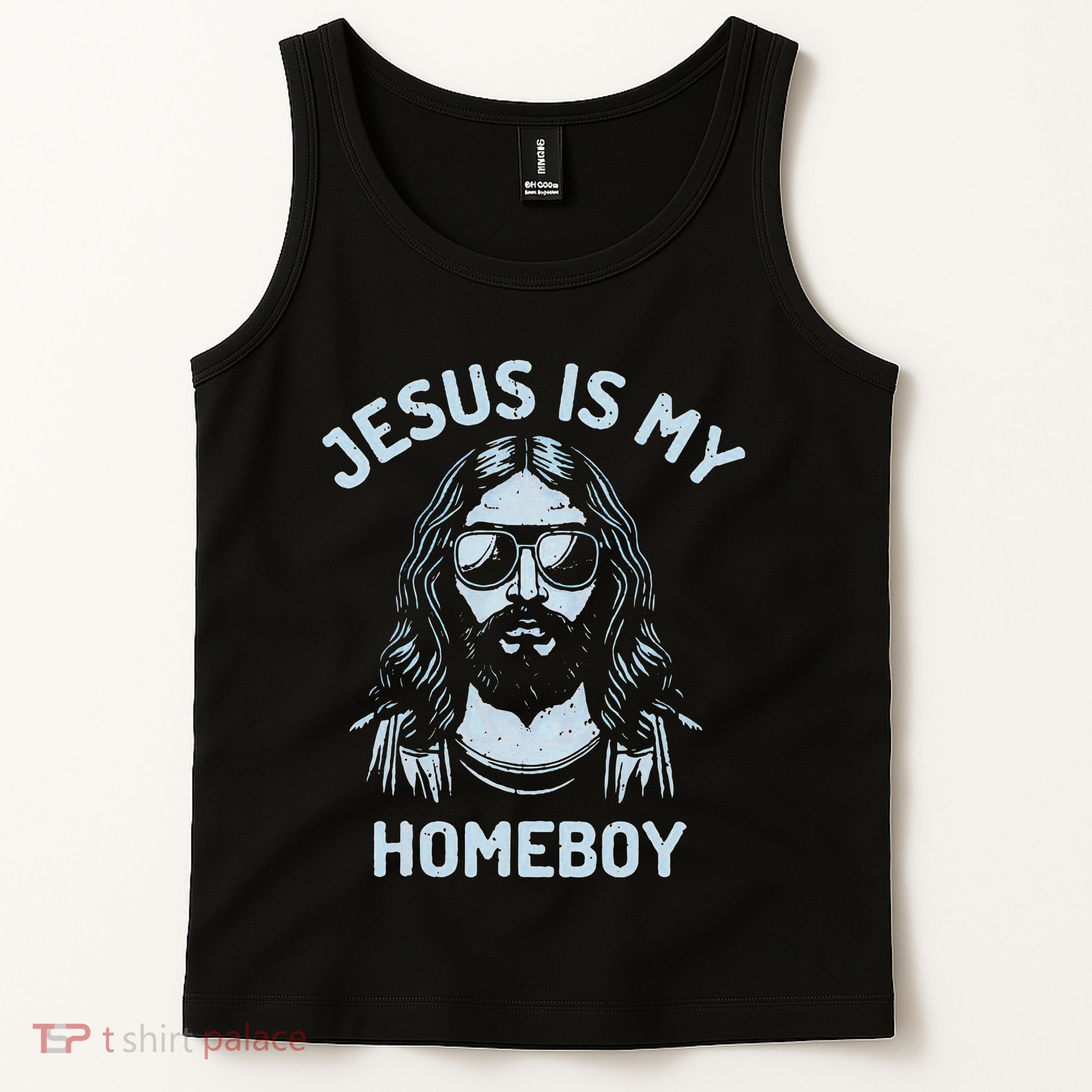 Jesus Is My Homeboy Funny Christian Tank Top