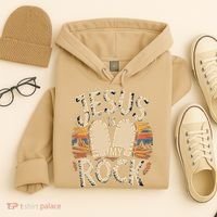 Jesus Is My Rock Biblical Faith Hoodie thumb 4