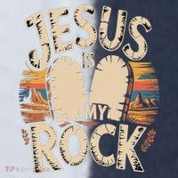 Jesus Is My Rock Biblical Faith Sport-Tek Competitor United Soccer Jersey thumb 4