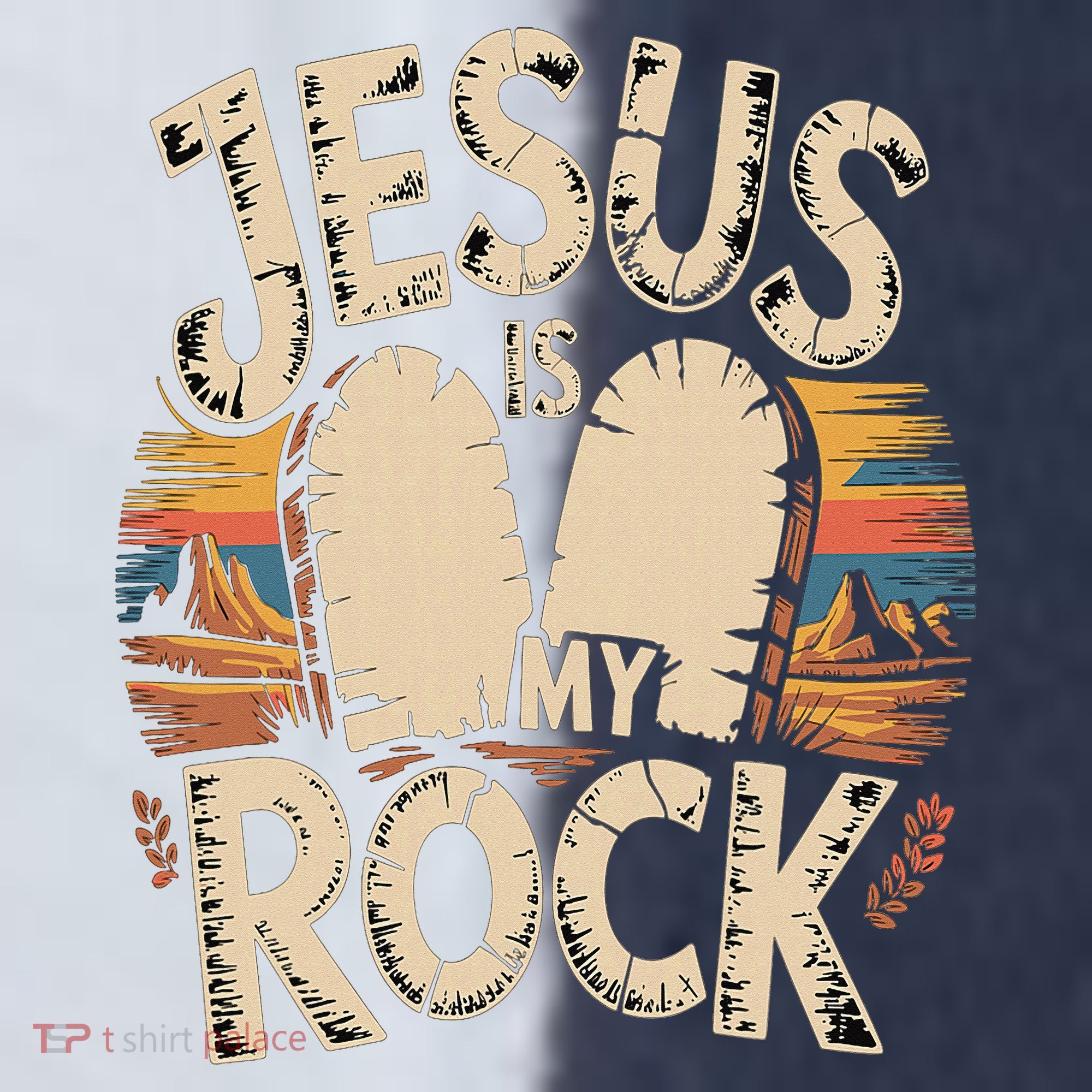 Jesus Is My Rock Biblical Faith Sport-Tek Competitor United Soccer Jersey
