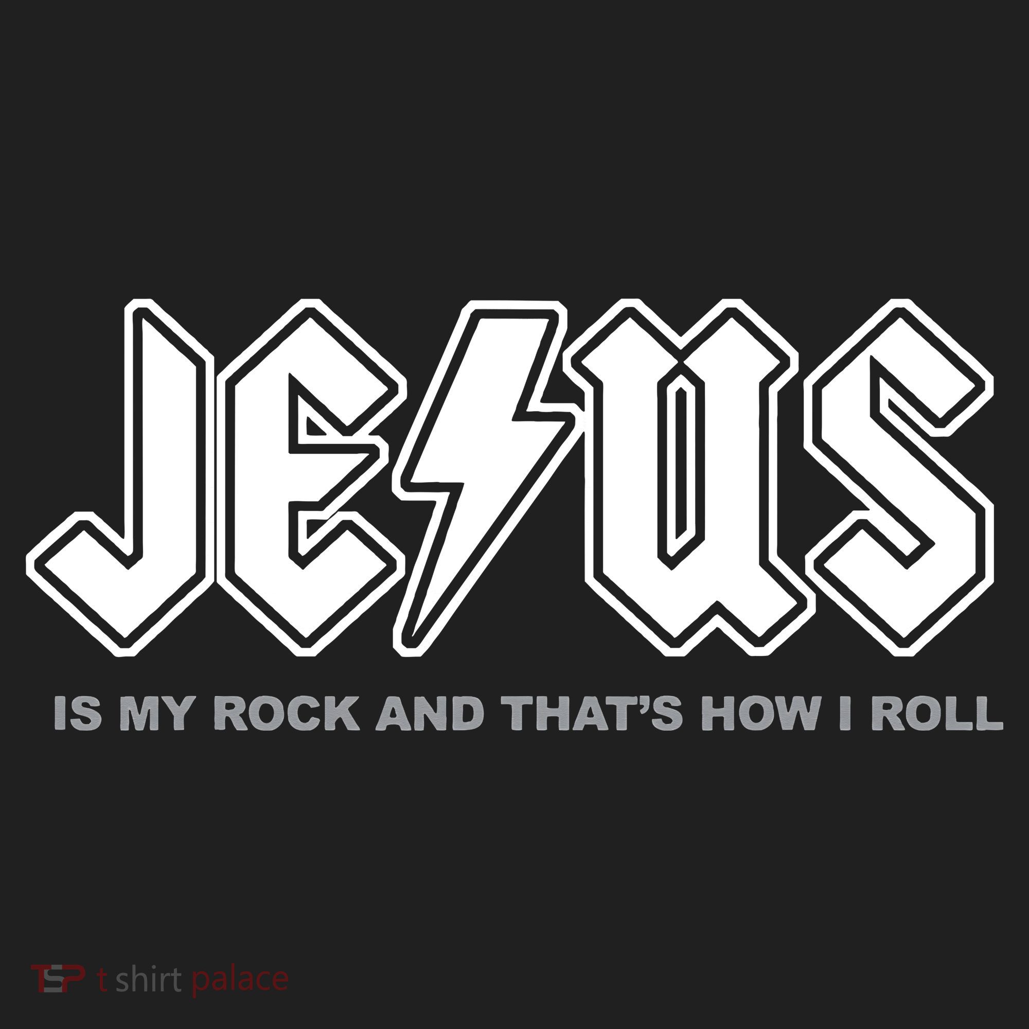 Jesus Is My Rock And That's How I Roll Funny Christian Women's Sweatshirt