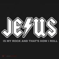 Jesus Is My Rock And That's How I Roll Funny Christian Women's Hoodie thumb 2