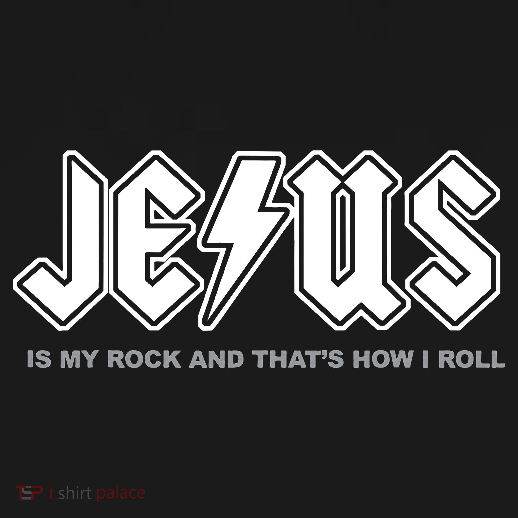Jesus Is My Rock And That's How I Roll Funny Christian Women's Hoodie