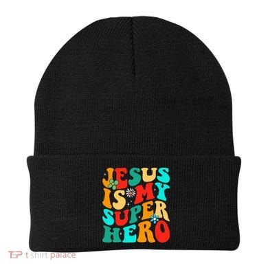 Jesus Is My Superhero Christian Religious Beanie