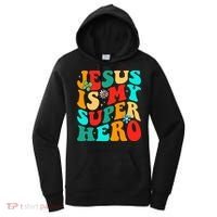 Jesus Is My Superhero Christian Religious Women's Hoodie thumb 0