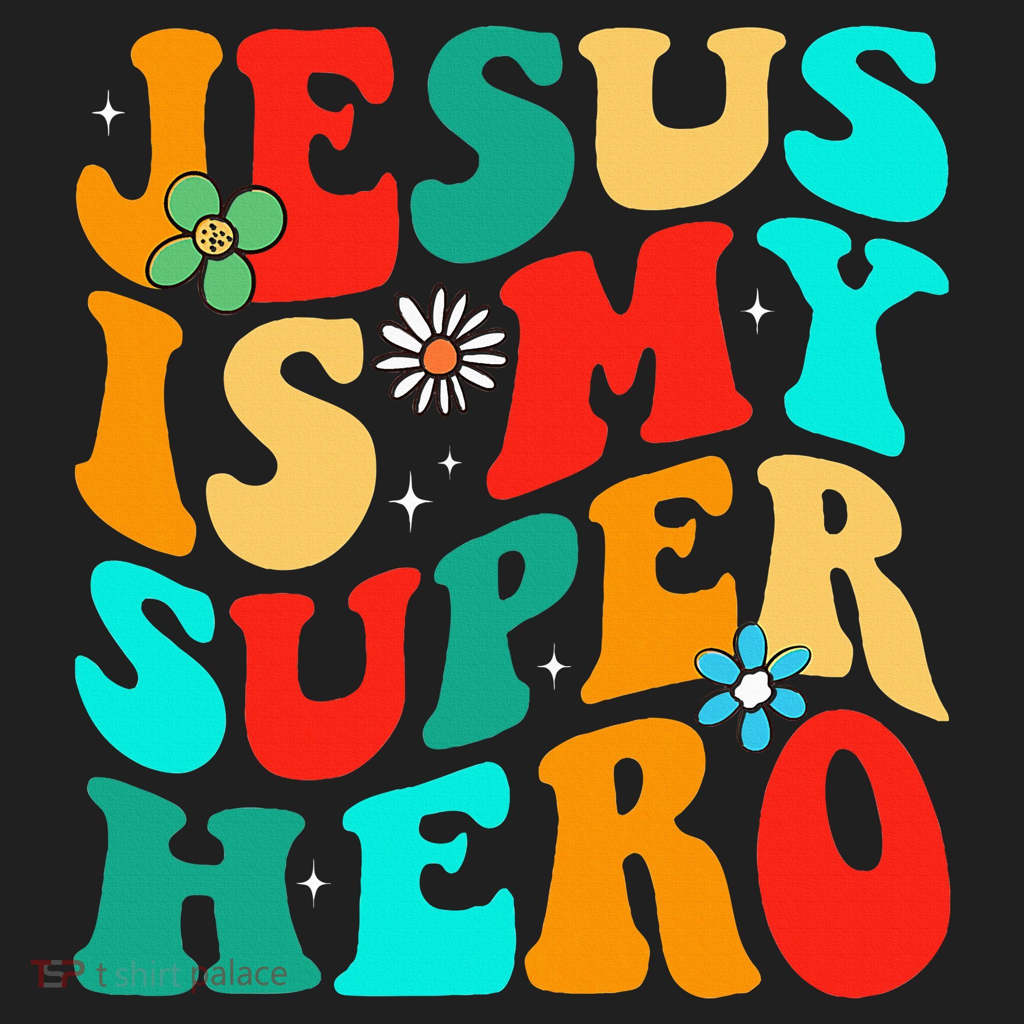 Jesus Is My Superhero Christian Religious Hat