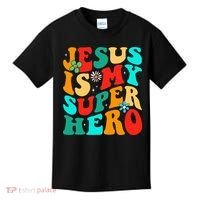 Jesus Is My Superhero Christian Religious Kids T-Shirt thumb 0