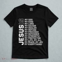 Jesus Is My God My King My Lord My Savior Christian T-Shirt thumb 5