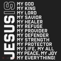 Jesus Is My God My King My Lord My Savior Christian Hat thumb 2