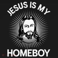 Jesus Is My Homeboy Funny Christian Bible Women's Hoodie thumb 2