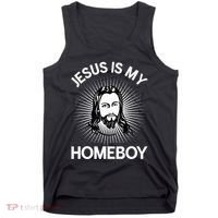 Jesus Is My Homeboy Funny Christian Bible Tank Top thumb 0