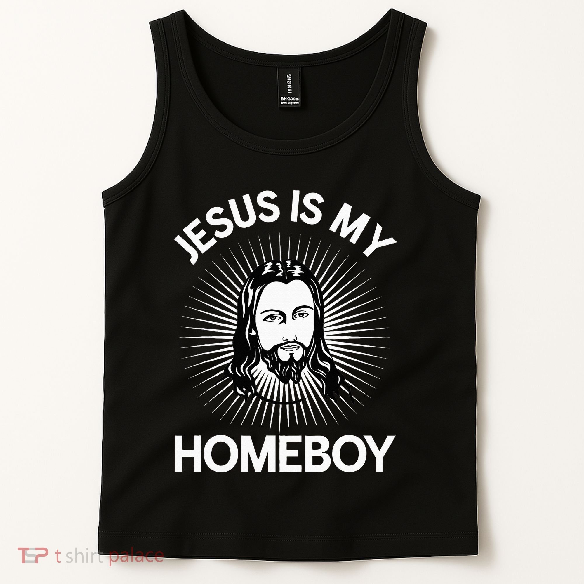 Jesus Is My Homeboy Funny Christian Bible Tank Top