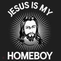 Jesus Is My Homeboy Funny Christian Bible Golf Towel thumb 3