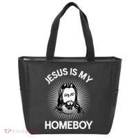 Jesus Is My Homeboy Funny Christian Bible Tote Bag thumb 0