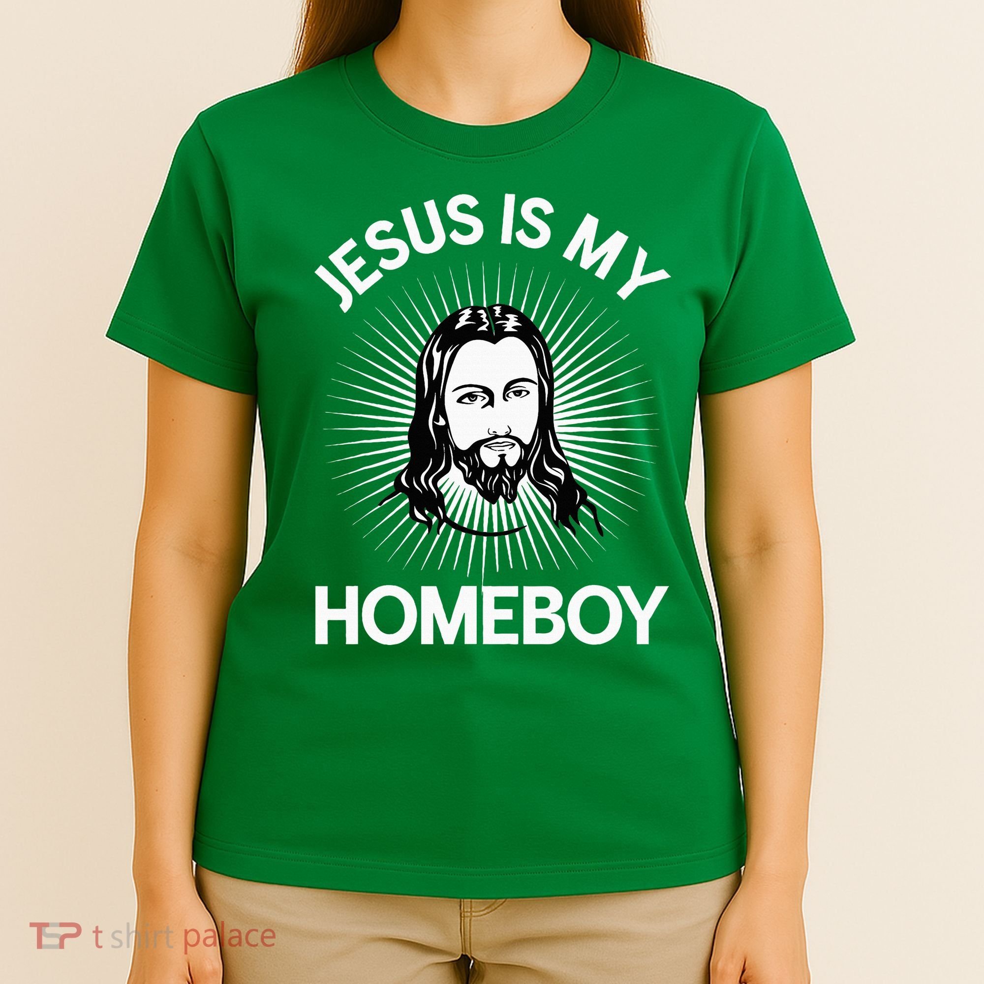 Jesus Is My Homeboy Funny Christian Bible T-Shirt