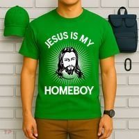 Jesus Is My Homeboy Funny Christian Bible T-Shirt thumb 6