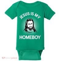Jesus Is My Homeboy Funny Christian Bible Baby Bodysuit thumb 0