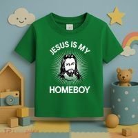 Jesus Is My Homeboy Funny Christian Bible Toddler T-Shirt thumb 3