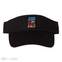 Jesus Is My Rock And That Is How I Roll Christian Visor thumb 0