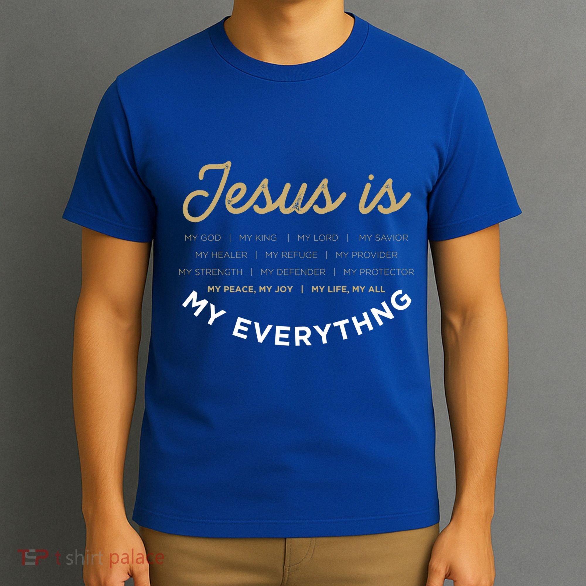 Jesus Is My God Jesus Devo Christian Bible Prayer Jesus Gift T-Shirt