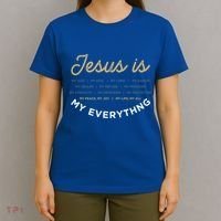Jesus Is My God Jesus Devo Christian Bible Prayer Jesus Gift T-Shirt thumb 4
