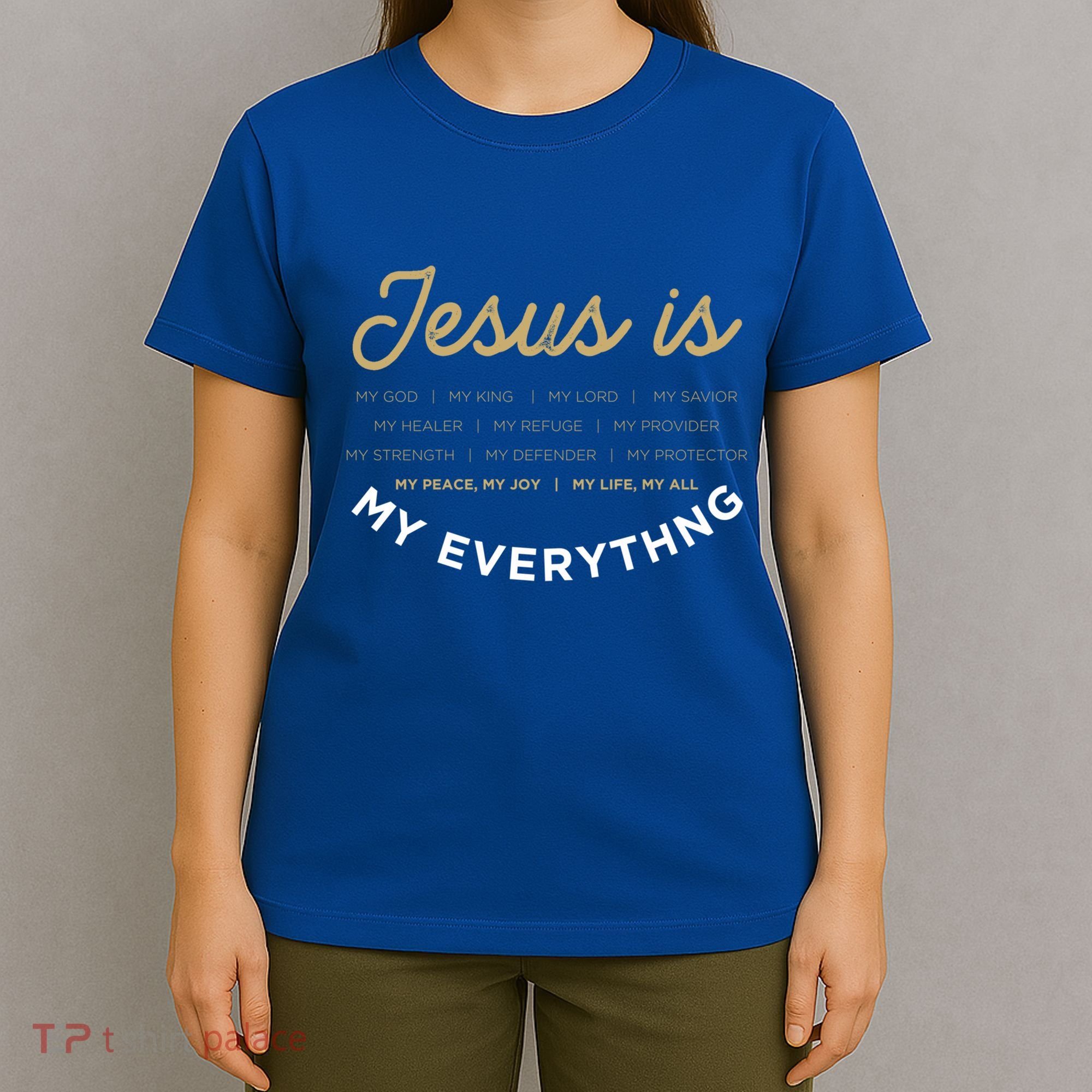 Jesus Is My God Jesus Devo Christian Bible Prayer Jesus Gift T-Shirt