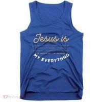 Jesus Is My God Jesus Devo Christian Bible Prayer Jesus Gift Tank Top thumb 0