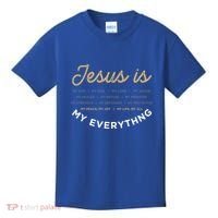 Jesus Is My God Jesus Devo Christian Bible Prayer Jesus Gift Kids T-Shirt thumb 0