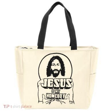 Jesus Is My Homeboy Tote Bag