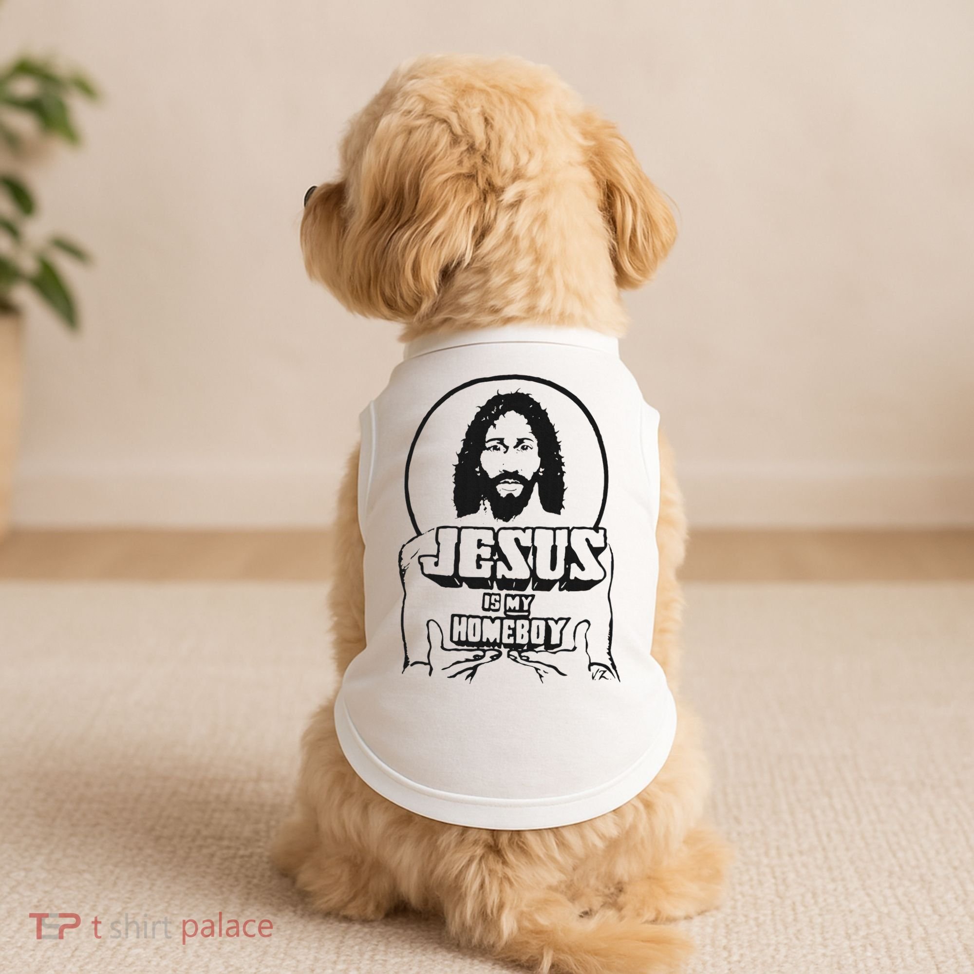 Jesus Is My Homeboy Doggie Tank