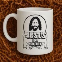 Jesus Is My Homeboy Coffee Mug thumb 2