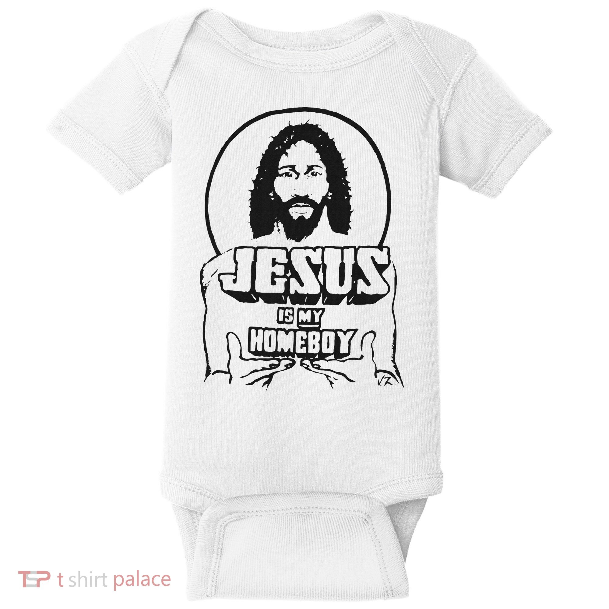 Jesus Is My Homeboy Baby Bodysuit