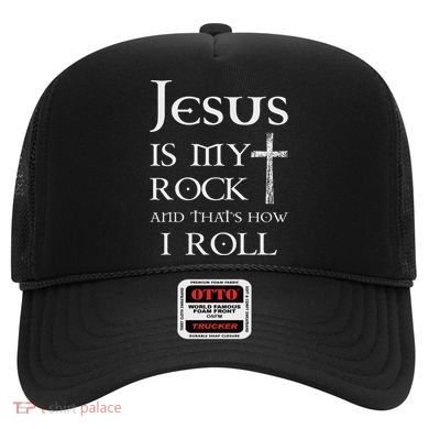 Jesus Is My Rock And That’S How I Roll Hat
